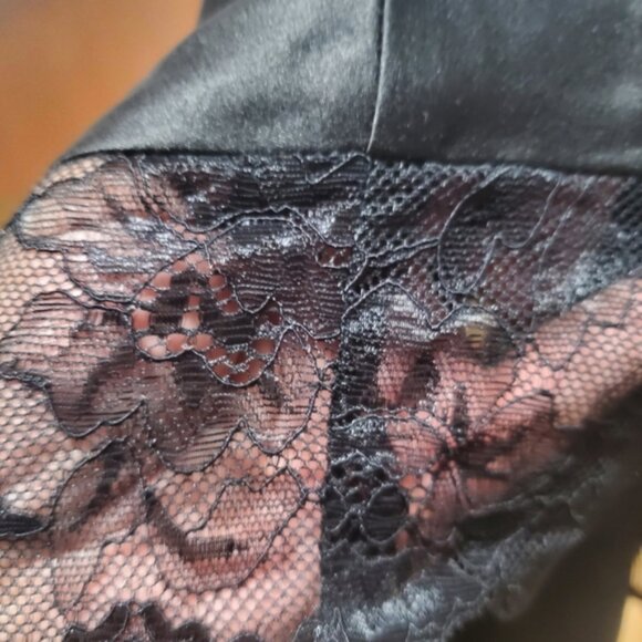 Steve Madden Black Spaghetti Strap Mini Dress - Picture 9 of 11